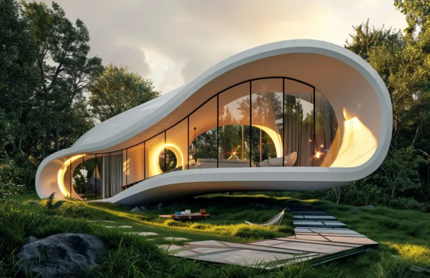 Image of modern houses