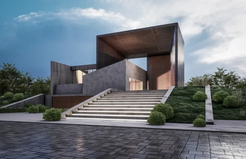 Modern house - luker construction