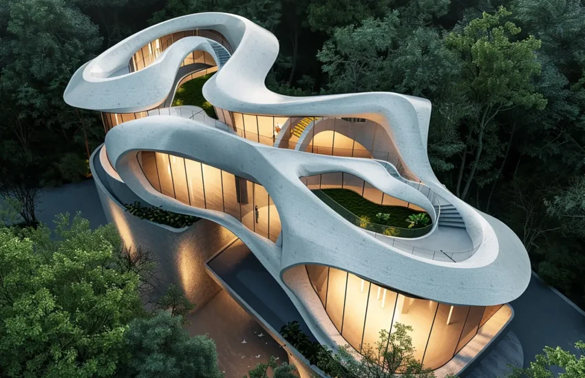 modern style house