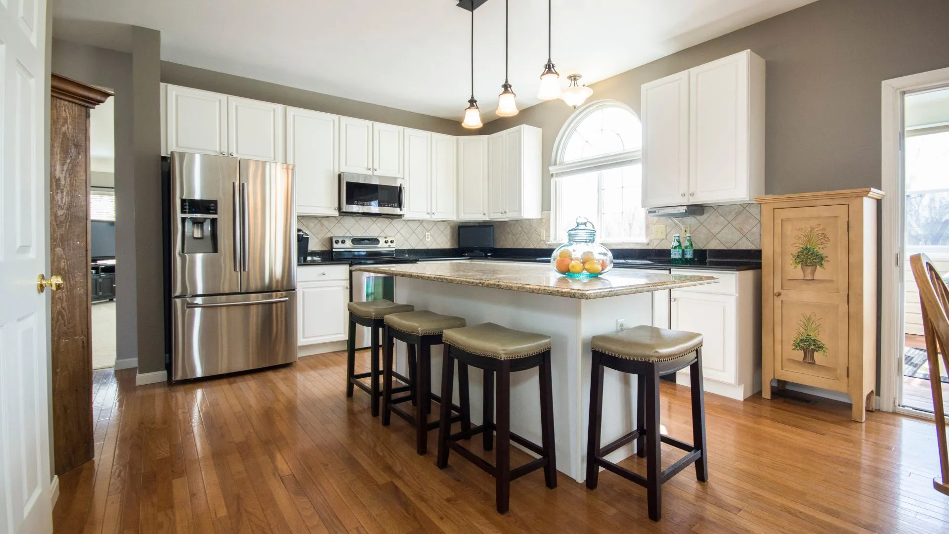 Completed custom kitchen remodel